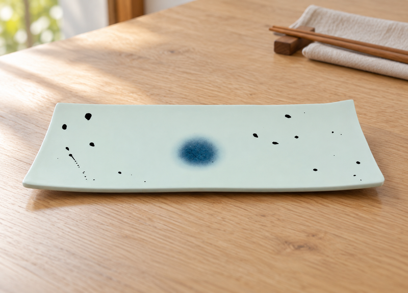 White Star River Melamine Rectangular Plate — 11⁷⁄₁₆ × 4⅜ in