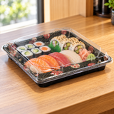 ED-4.0 sushi container in a pickup setting