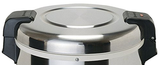 Original-photo detail of the store-listed Zojirushi THA-803S outer lid and black side fittings.