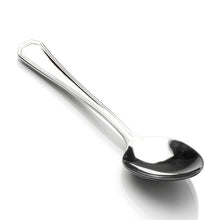 Victoria 18-8 Stainless Steel Teaspoons — 12-Piece Set