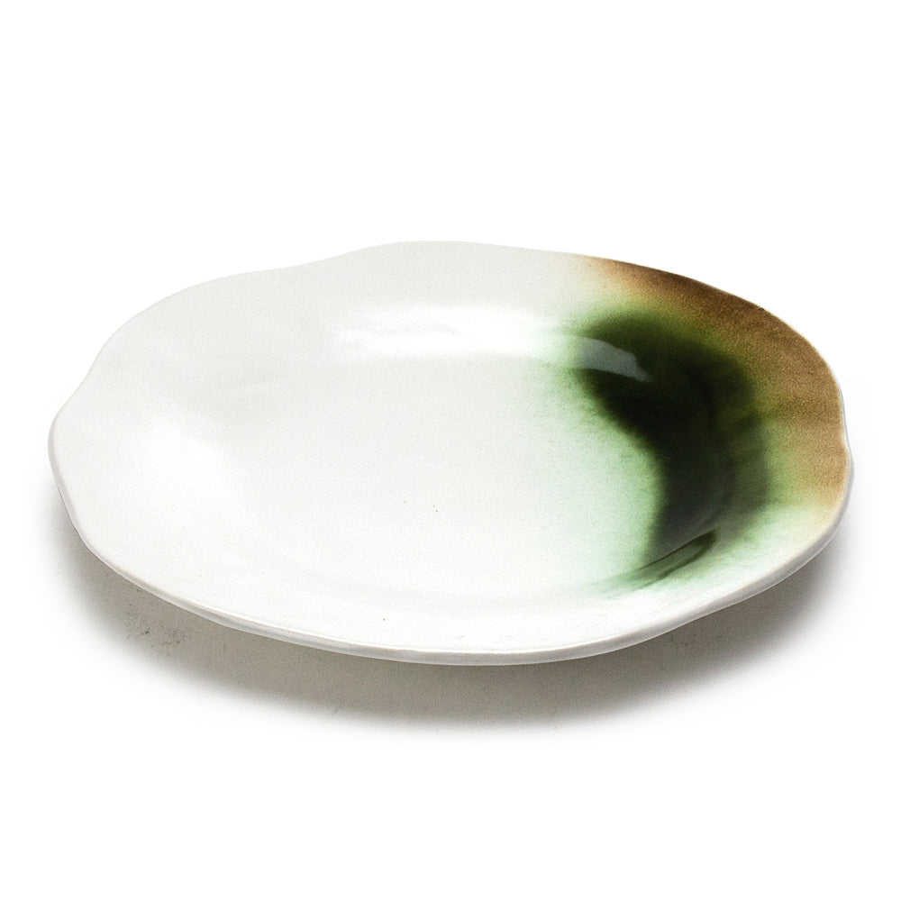 Melamine Round Plate 11"D, Ivory
