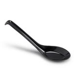 Melamine Soup Spoon 6-1/4", Black