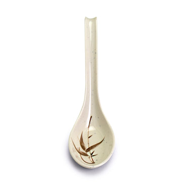 Melamine Soup Spoon 6-1/4", Autumn Grass