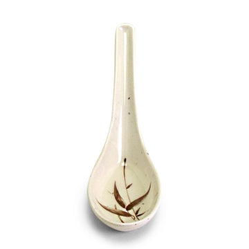 Melamine Soup Spoon 5-1/2", Autumn Grass