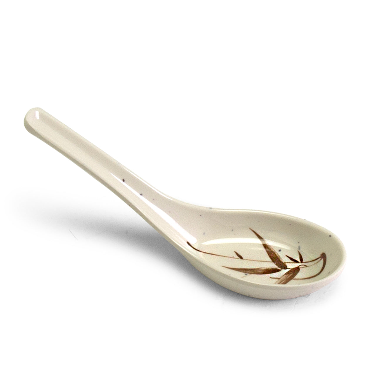 Melamine Soup Spoon 5-1/2", Autumn Grass