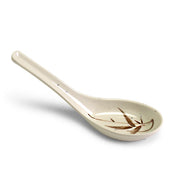 Melamine Soup Spoon 5-1/2", Autumn Grass