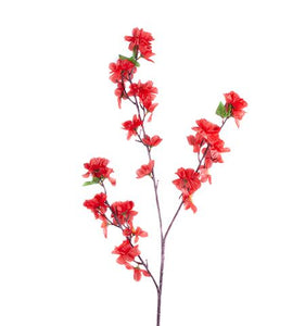 Decor. Artificial Flower 46"L Red