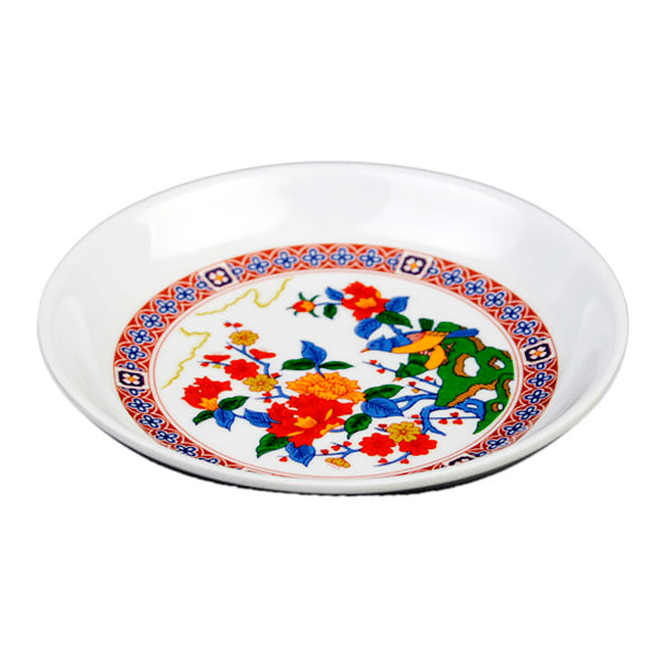 3-3/8" Melamine Round Sauce Dish, Peacock