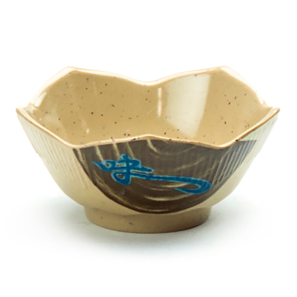 3 oz Melamine Lotus Shape Sauce Bowl, Wei