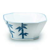 6" Square Bowl, Blue Ceramic
