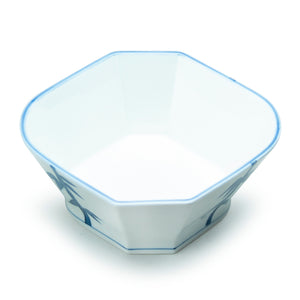 6" Square Bowl, Blue Ceramic