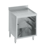 Krowne Underbar Glass Rack Storage Cabinet, Rack Slides, 24"W