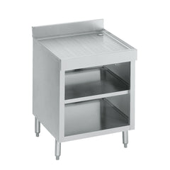 Krowne Underbar Glass Rack Storage Cabinet, Shelves, 24"W