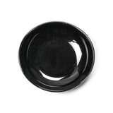 Melamine Round Soy Sauce Plate 3-1/2"x3/4", Black