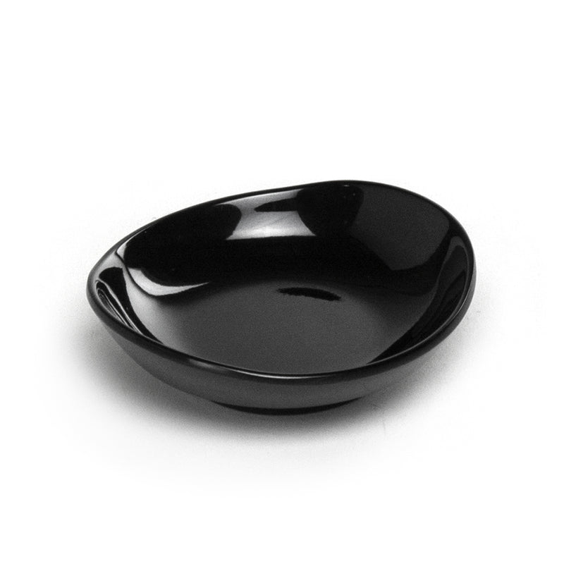 19035BK A compact round saucer