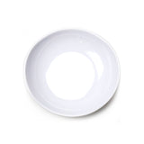 3-1/2" Melamine Round Soy Sauce Plate, White