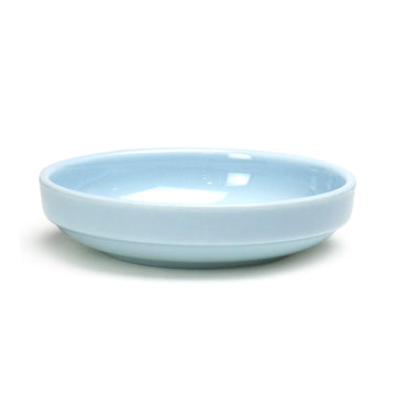 4-1/2" Melamine Round Flat Bowl, Blue Jade