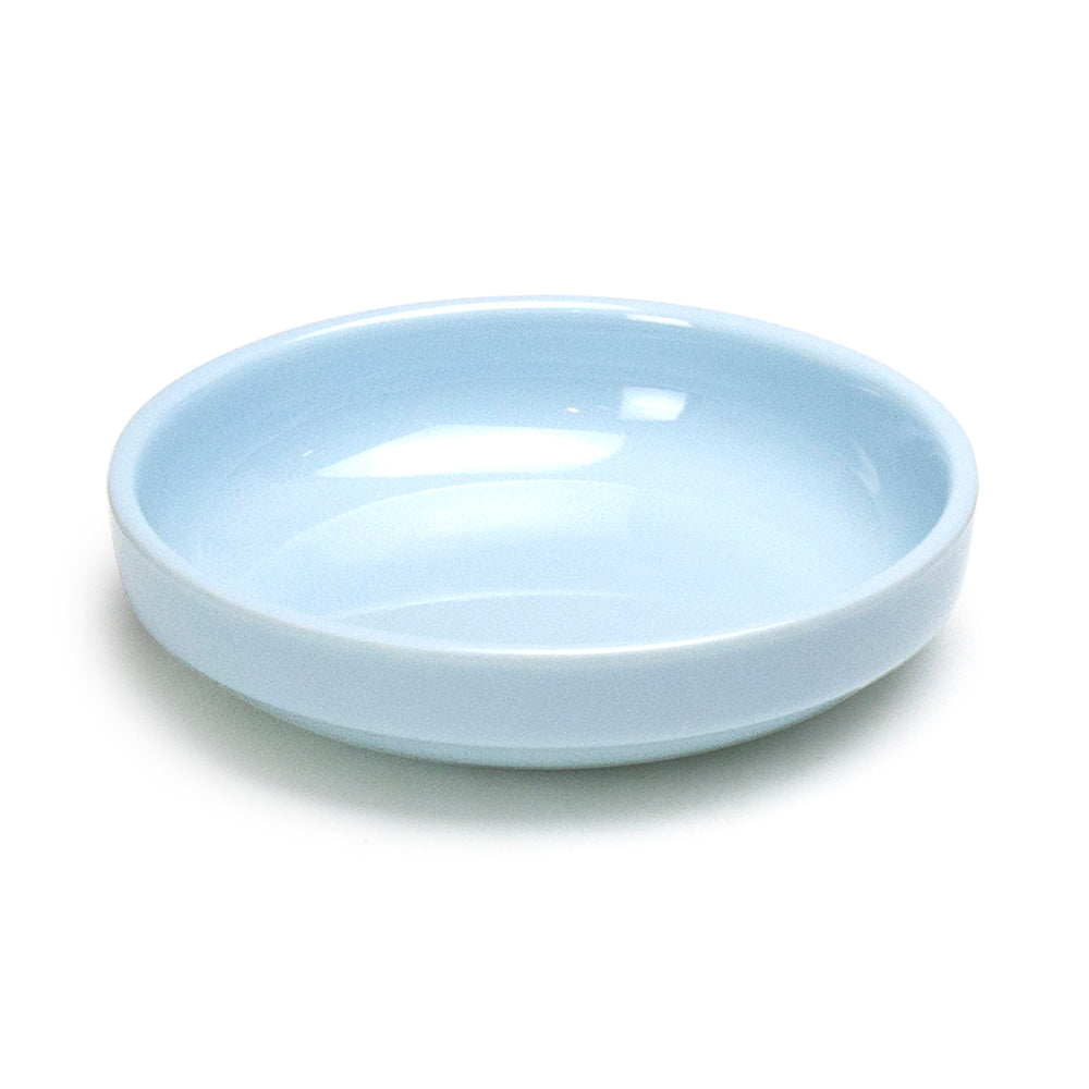 4-1/2" Melamine Round Flat Bowl, Blue Jade
