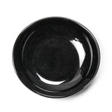 4-1/2" Melamine Round Saucer Dish, Black