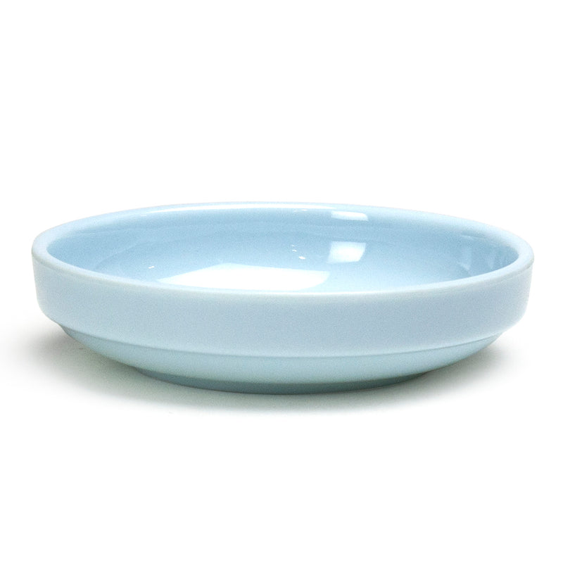 Blue Jade Melamine Flat Side Bowl — 9 oz