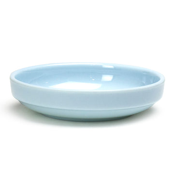 5-1/2" Melamine Oval Flat Bowl 9oz, Blue Jade