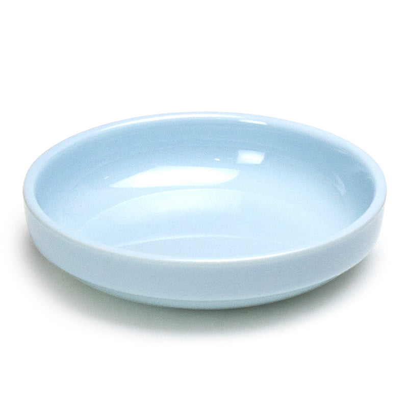 Blue Jade Melamine Flat Side Bowl — 9 oz