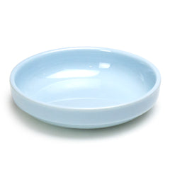 5-1/2" Melamine Oval Flat Bowl 9oz, Blue Jade