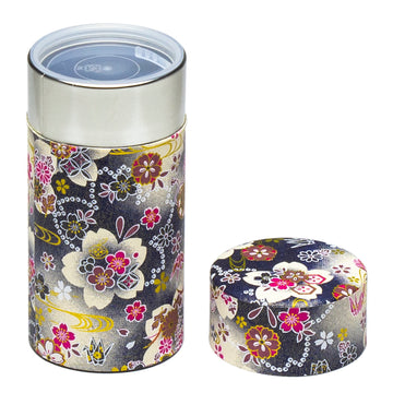 Tea Container 6"H w/Inner Plastic Lid