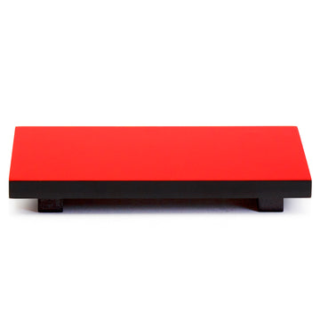 Sushi Geta Lq 24 x 15 x 3.2cm, Red/Black