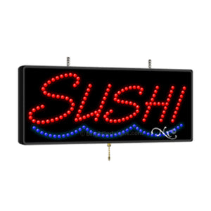 LED Electric Sushi Sign 11x27"