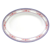 9X6-3/4"Deep Melamine Oval Platter 7oz, Rose
