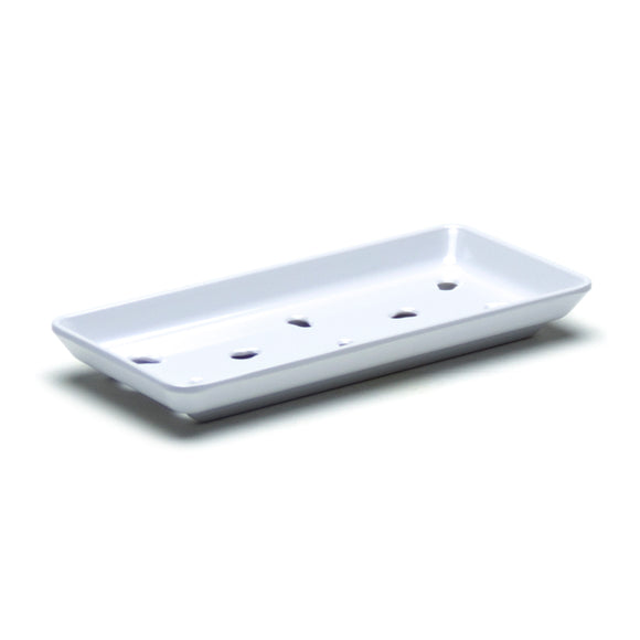Melamine Sushi Case Plate Plastic, White 8