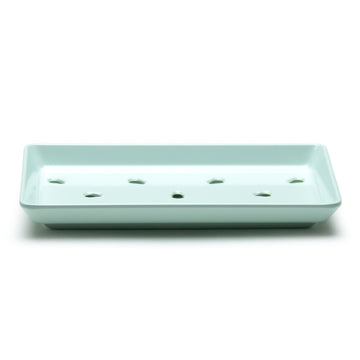 Melamine Sushi Case Plate (Light Green) 8-3/4X5"