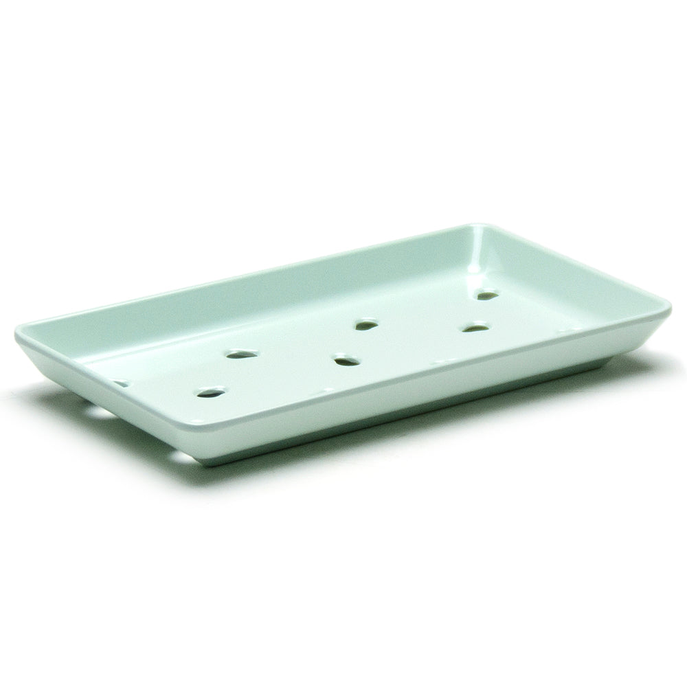 Melamine Sushi Case Plate (Light Green) 8-3/4X5"