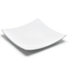 12⅜″ White Melamine Square Flare Platter