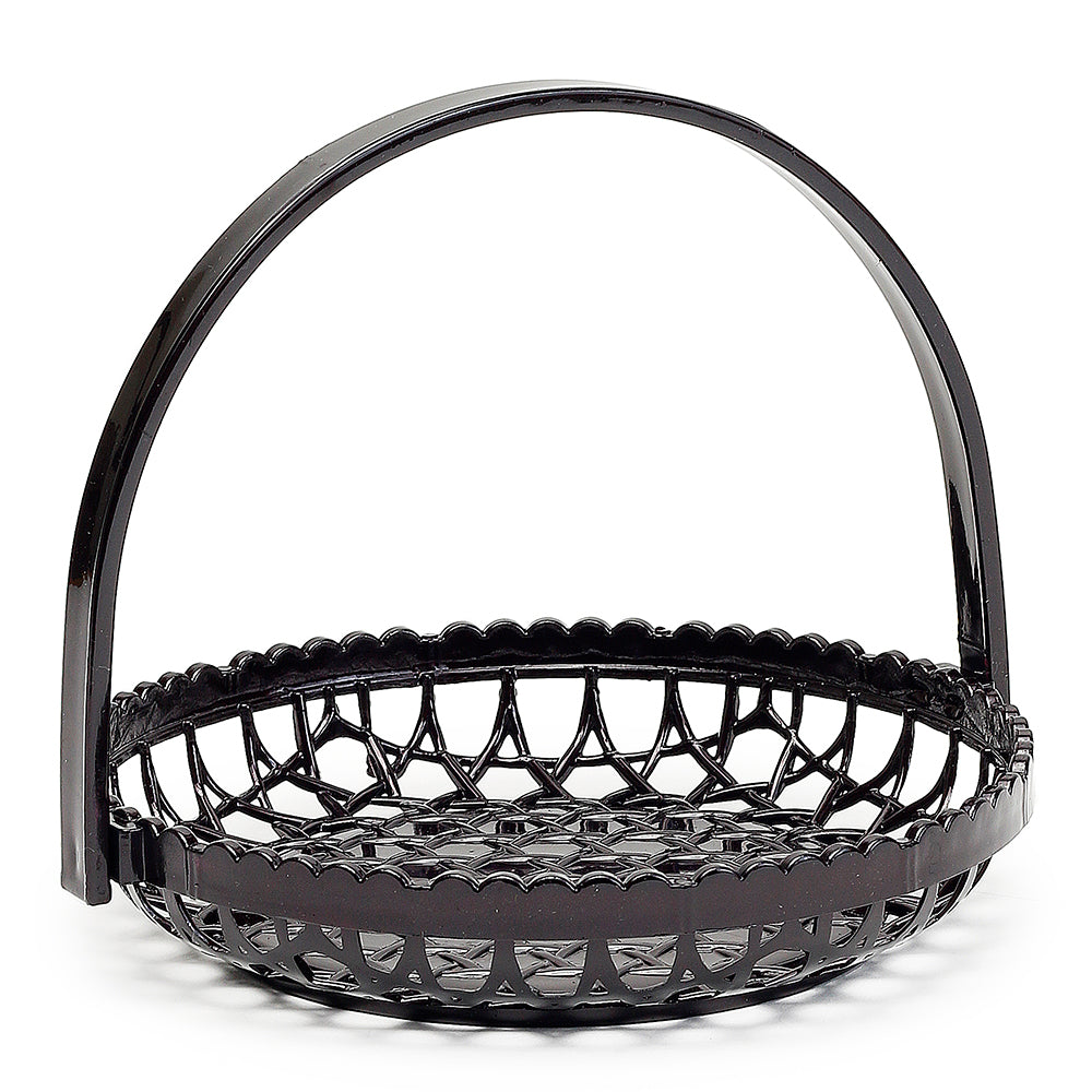 Tempura Basket Lacq 6-7/8"D w/ Handle