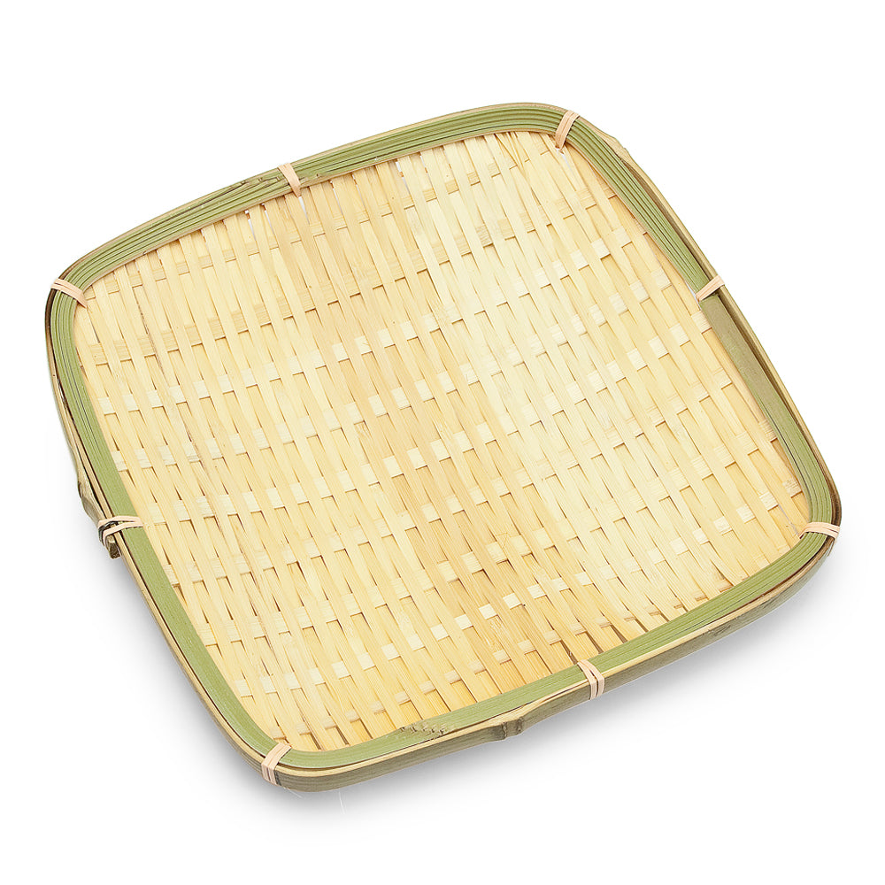 Bamboo Tray Sq 24X1.2cm W/O Skin