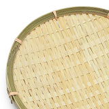 Bamboo Tray Rd 25X1.2cm W/O Skin
