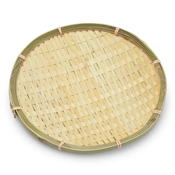 Bamboo Tray Rd 25X1.2cm W/O Skin