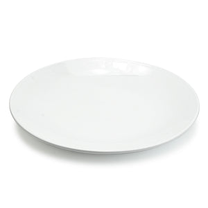 Round Dinner Plate, White 10-5/8"