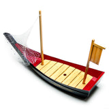 Lacquer Sushi Boat w/Net 70cml