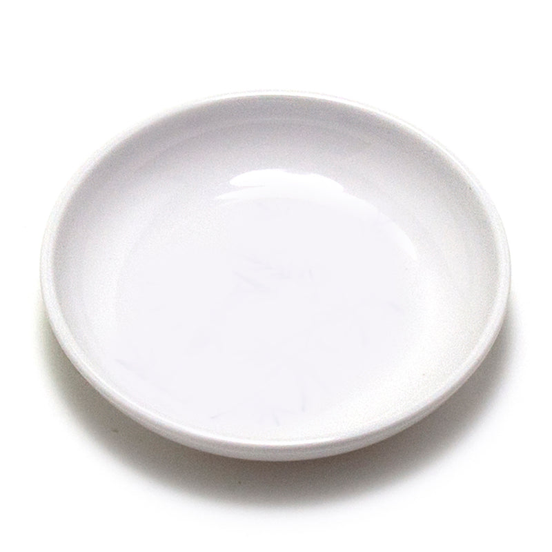 305-W — A simple round sauce dish