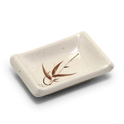 Melamine Rectangular Sauce Dish 3-5/8"x2-1/2", Autumn Grass