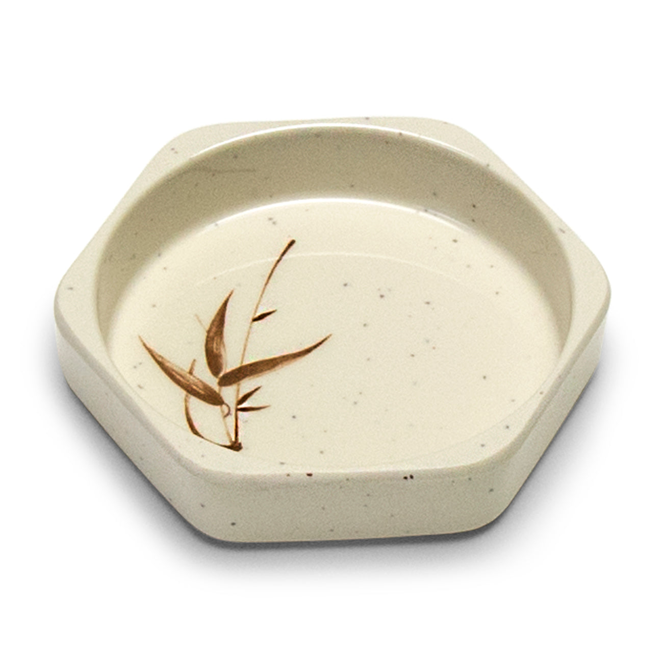 Melamine Octagonal Sauce Bowl 4-1/4", Autumn Grass