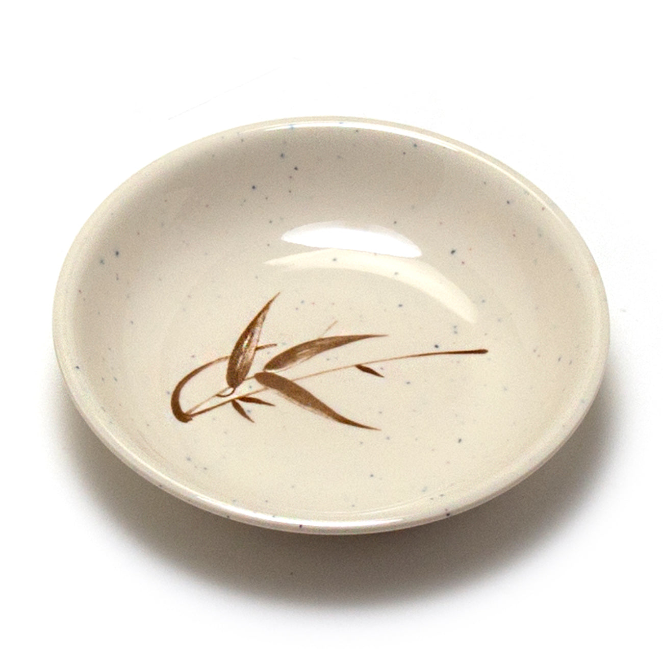 Melamine Round Sauce Dish 4", Autumn Grass
