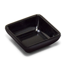 Black Melamine Square Sauce Dish, 3-Inch | 334-AB