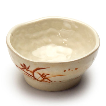 3-1/4" Melamine Round Sauce Bowl, Gold Orchid