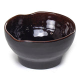 5" Melamine Wave Rice Bowl, Tenmoku
