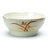 6-1/2" Melamine Round Soup Bowl, Gold Orchid