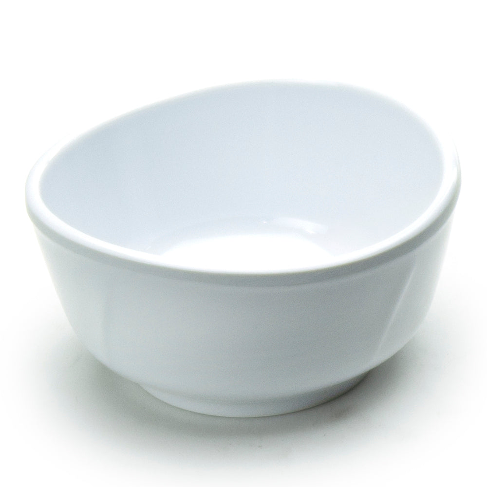 4-1/2" Melamine Round Bowl 11oz, White